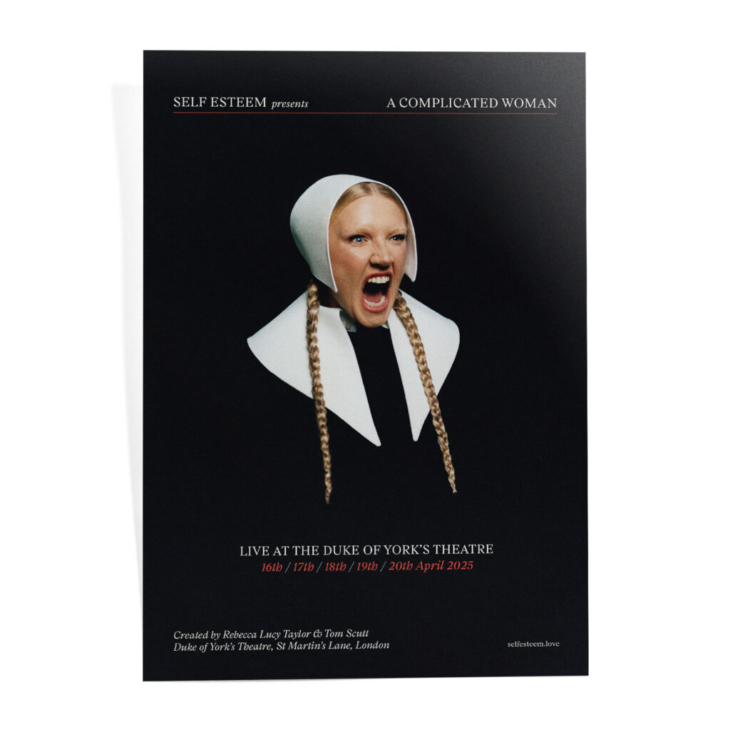 Photograph: Self Esteem – A Complicated Woman poster