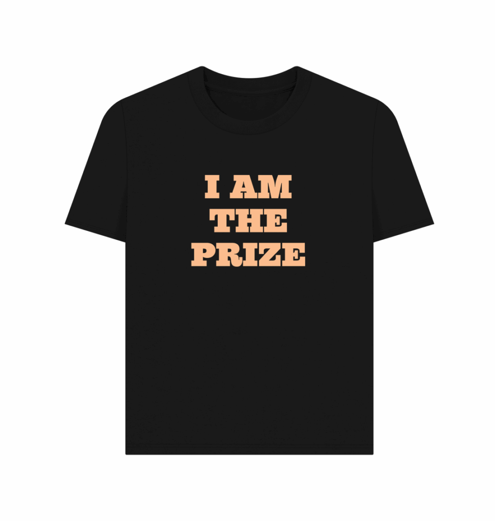 Photograph: Slave Play, I Am The Prize – women’s T-shirt