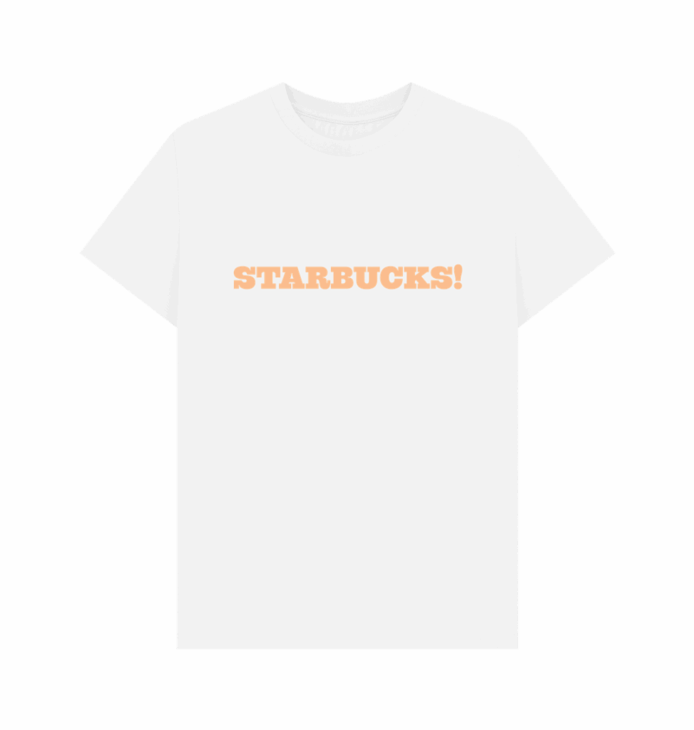 Photograph: Slave Play Starbucks! T-shirt