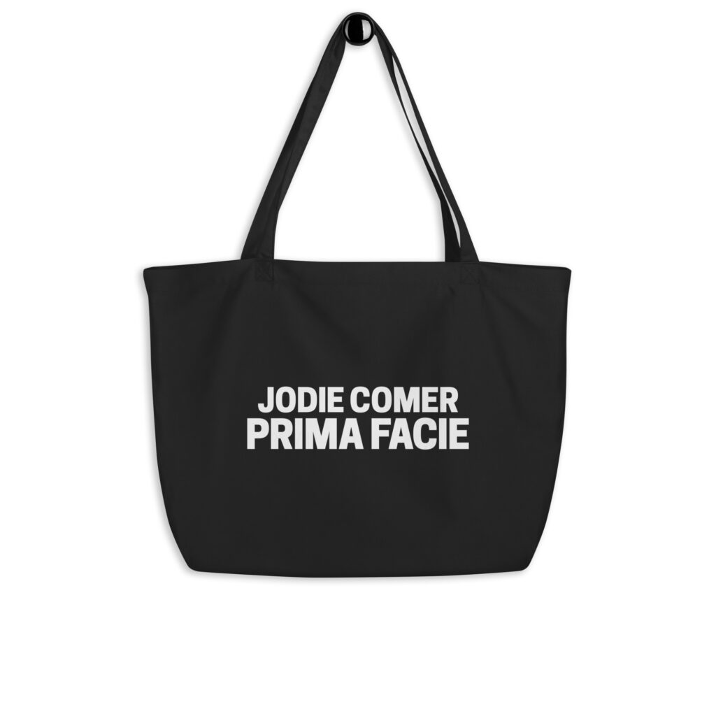 Photograph: Prima Facie large shopper organic cotton tote bag
