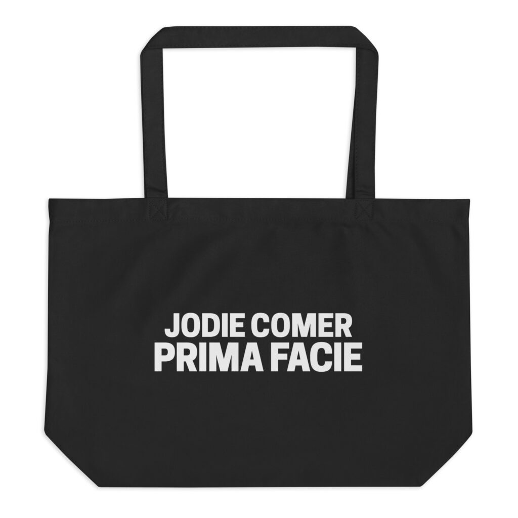 Photograph: Prima Facie large shopper organic cotton tote bag